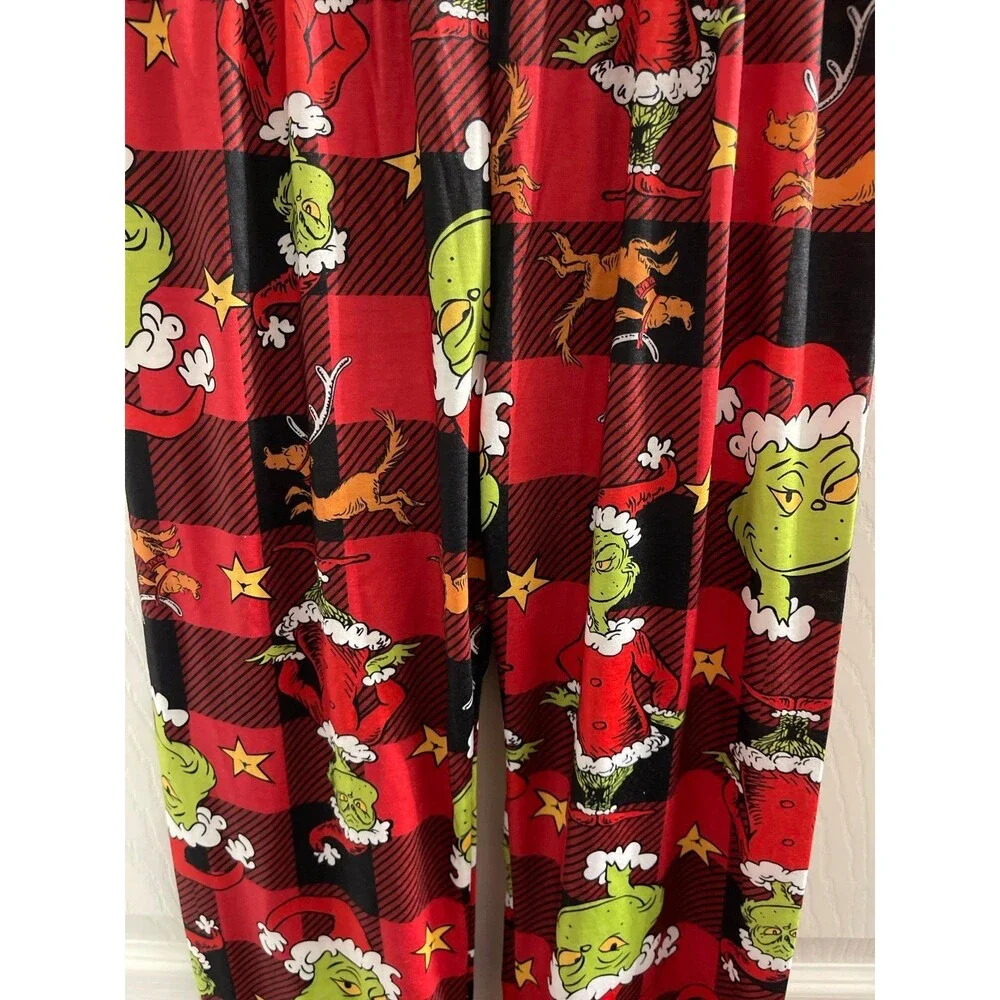 Dr. Seuss The Grinch Pajamas Size 8 New Without Tags